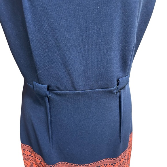 Ice Navy and Orange Mini Dress‎ Size 8 - Picture 4 of 10